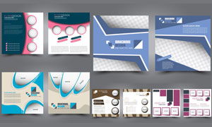 创意视觉表达 探索画册单页图文排版设计的关键要素与矢量素材应用